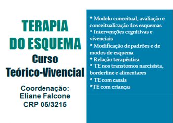 Terapia do Esquema: Curso Teórico Vivencial [Rio de Janeiro-RJ]