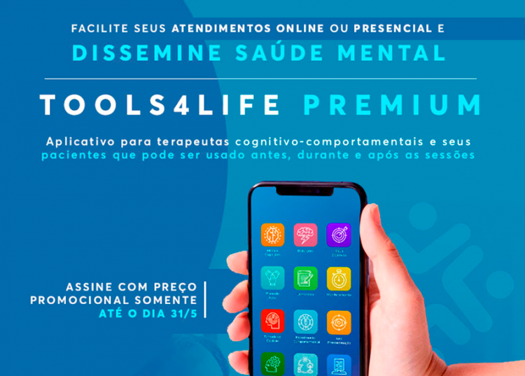 Dissemine saúde mental: Tools4Life Premium