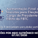 Apresentação Final de Inscritos para Eleição do Cargo de Presidente Eleito da FBTC