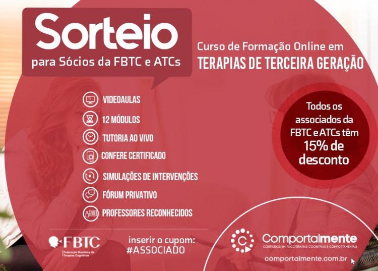 Sorteio para Associados FBTC e ATC’s