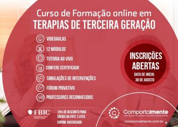 Formação Online em Terapias de Terceira Geração