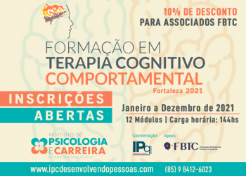 [Fortaleza-CE] Formação Presencial  em Terapia Cognitivo Comportamental