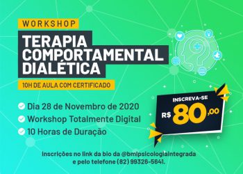 [Workshop Online] Terapia Comportamental Dialética