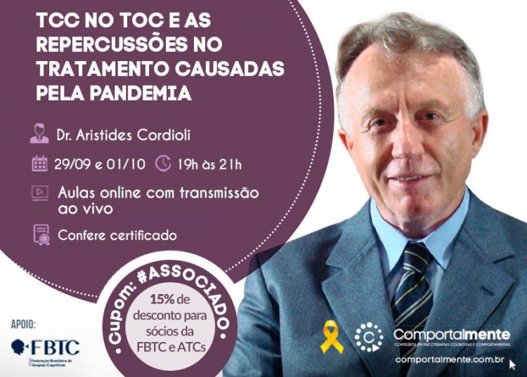 [Curso] TCC no TOC e as repercussões causadas pela Pandemia com Aristides Cordioli