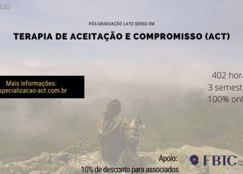 [Pós-Graduação Online] Terapia de Aceitação e Compromisso (ACT)