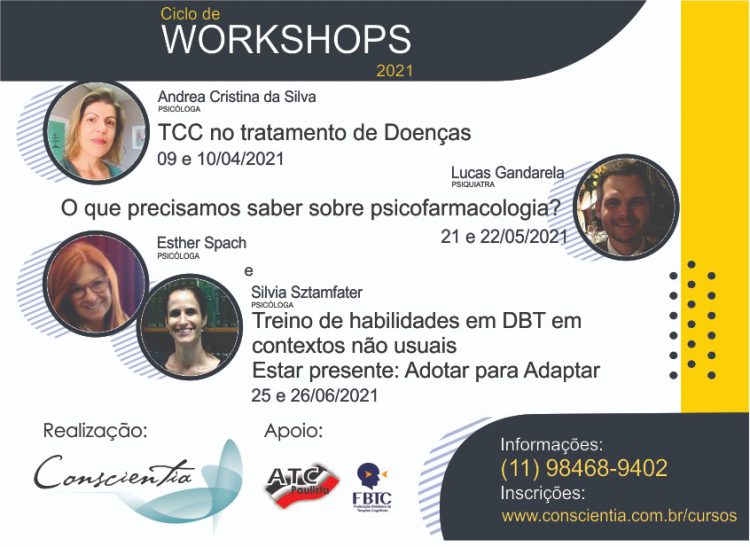 Ciclo de Workshops 2021- Conscientia