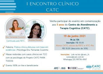 [Online] I Encontro Clínico CATC