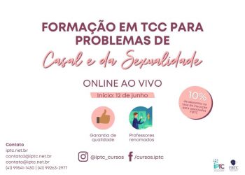 Formação em TCC para Casais no IPTC!