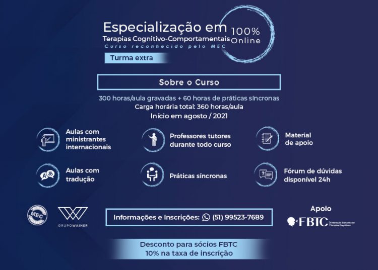 [Curso de Especialização Online Wainer]