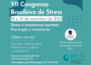 [Evento Online e AO VIVO] VII CONGRESSO BRASILEIRO DE STRESS