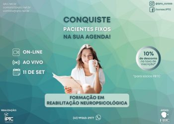 Formação em Reabilitação Neuropsicológica no IPTC!