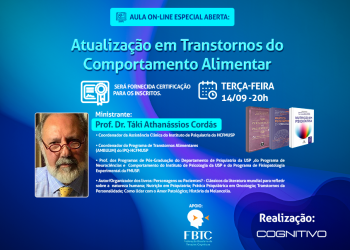 [Aula Gratuita Cognitivo!] Atualização em Transtornos do Comportamento Alimentar