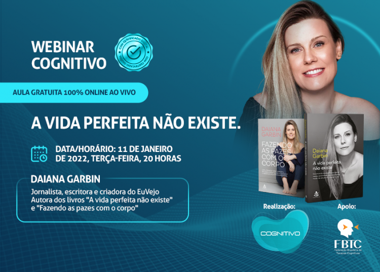 Webinar COGNITIVO – Aula 100% online AO VIVO