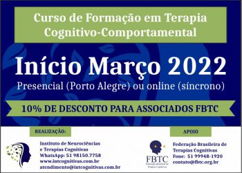 [Curso de Formação – Terapia Cognitivo-Comportamental]