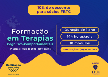 Formação em Terapias Cognitivo-Comportamentais – Wainer
