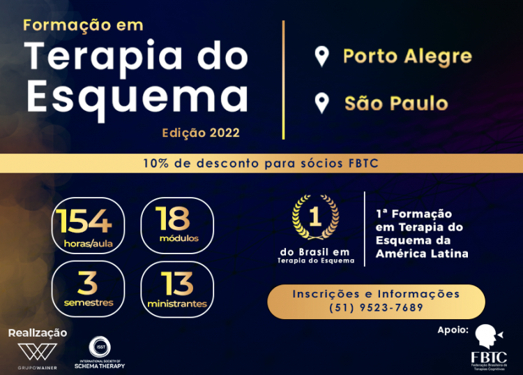 Formação em Terapia do Esquema Wainer