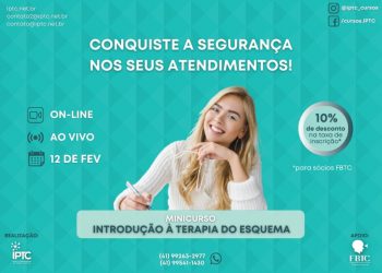 Minicurso de Introdução à Terapia do Esquema no IPTC!