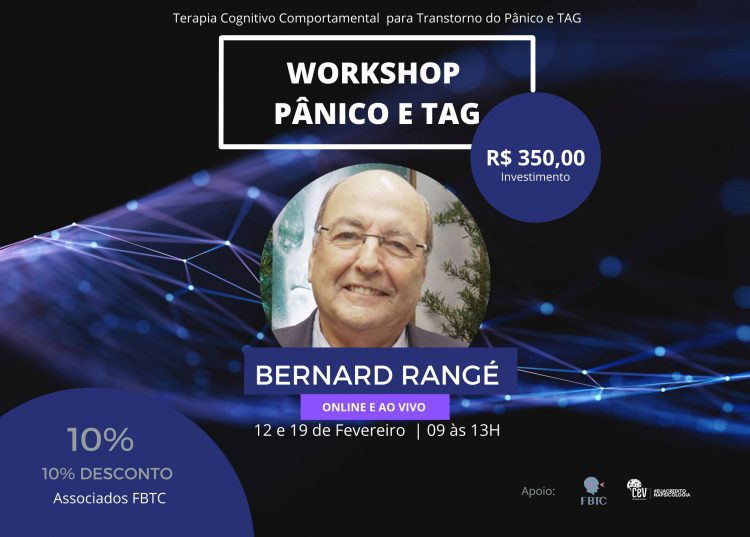 Workshop Pânico e TAG com Bernard Rangé