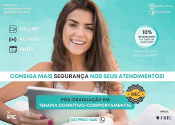 Capacite-se em Terapia Cognitivo-Comportamental no IPTC!