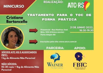 MINICURSO: TRATAMENTO PARA O TOC DE FORMA PRÁTICA [ATC-RS]