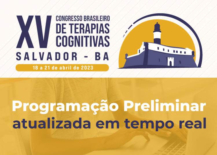 Programação atualizada XV CBTC 2023