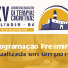 Programação atualizada XV CBTC 2023