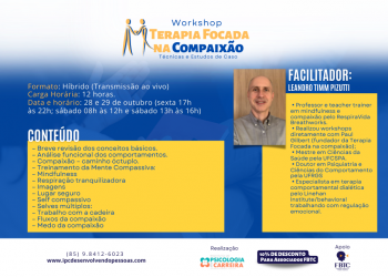 Workshop Terapia Focada na Compaixão [IPC]