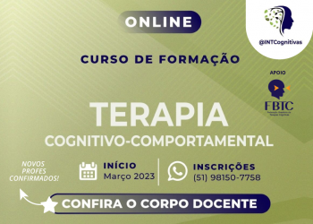 Curso de Formação em Terapia Cognitivo-Comportamental [INTCognitivas]