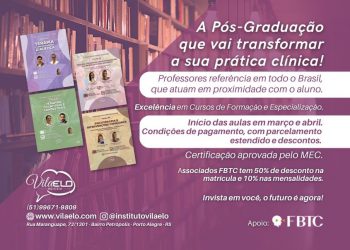 Ainda dá tempo de se inscrever nos Cursos de Pós-Graduação do Instituto Vila Elo!