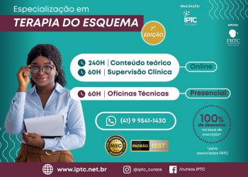 Especialização em Terapia do Esquema: matricule-se já!