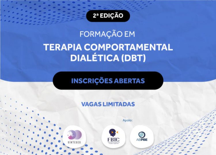 Formação Terapia Comportamental Dialética (DBT) [Online]