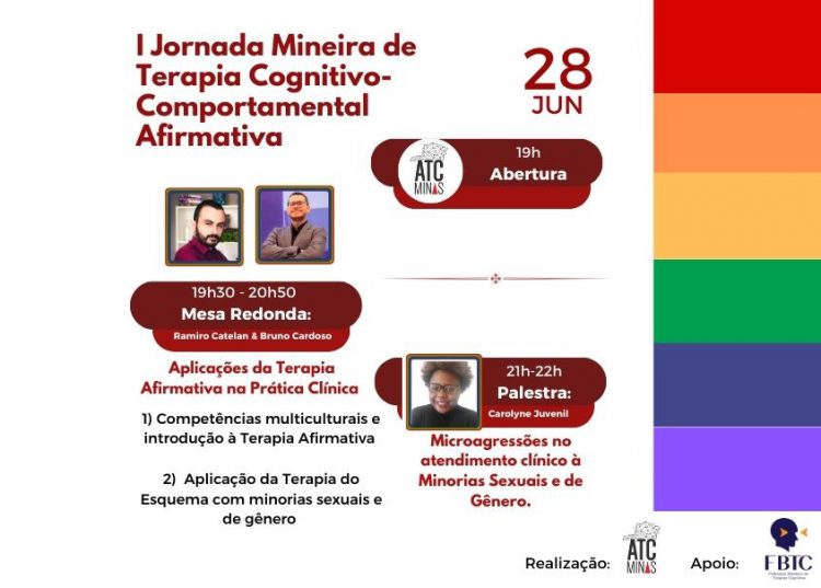 I Jornada Mineira de Terapia Cognitivo-Comportamental Afirmativa  [Online – ATC-Minas]