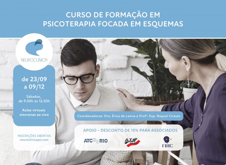 CURSO DE FORMAÇÃO EM PSICOTERAPIA FOCADA EM ESQUEMAS