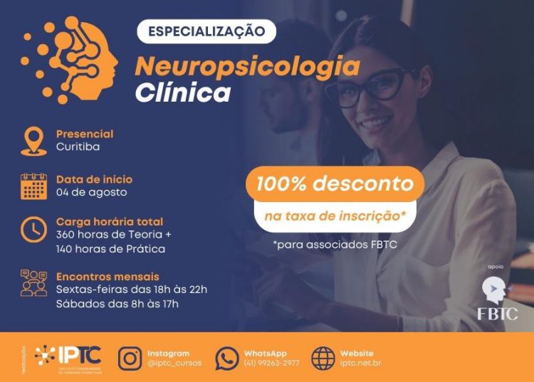 Seja o especialista certo para seus pacientes com a Neuropsicologia Clínica