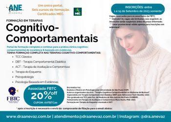Formação em Terapias Cogntivo-Coportamentais [Ane Vaz Academy]