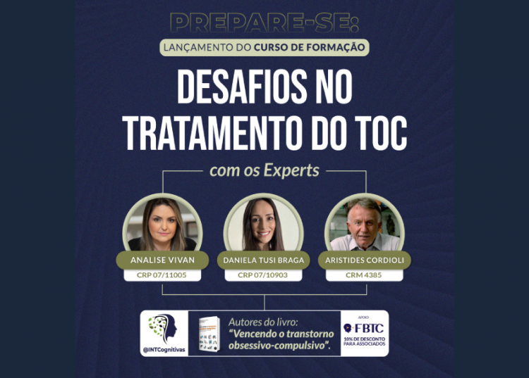 Prepare-se! Lançamento do curso: Desafios no Tratamento do TOC [@INTCognitivas]