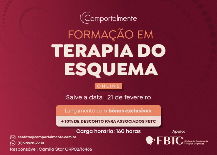 Formação em Terapia do Esquema da Comportalmente!