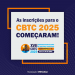 Inscrições Abertas – CBTC 2025