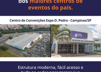O CBTC 2026 acontecerá no Centro de Convenções Expo D. Pedro – Campinas/SP
