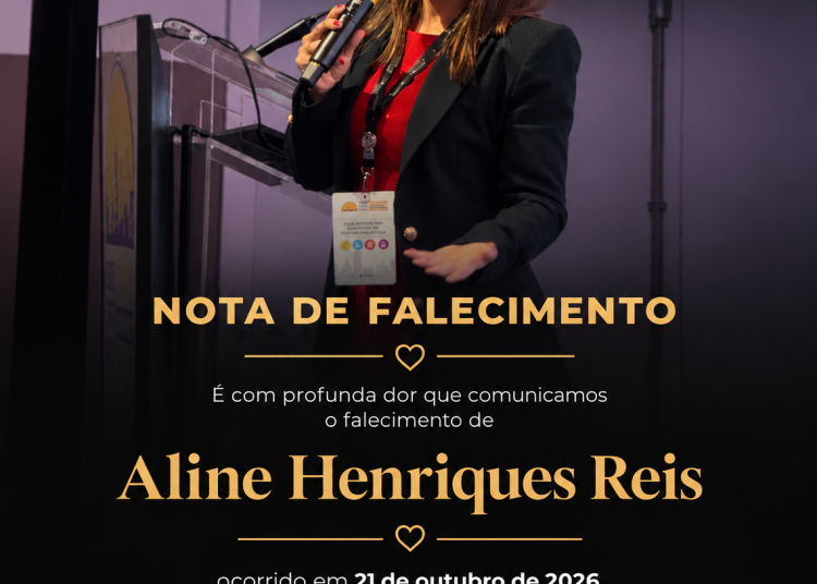 Nota de Falecimento Aline Henriques Reis